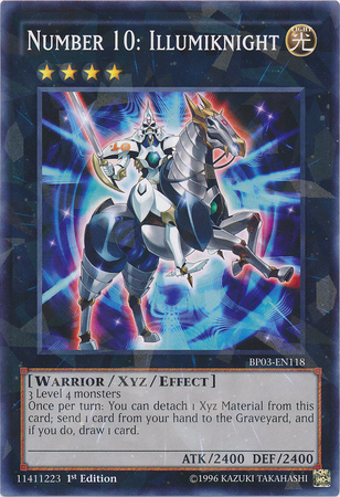 Number 10: Illumiknight [BP03-EN118] Shatterfoil Rare | Tables and Towers