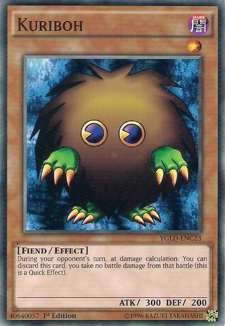 Kuriboh [YGLD-ENC23] Common | Tables and Towers