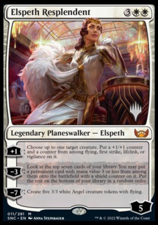 Elspeth Resplendent (Promo Pack) [Streets of New Capenna Promos] | Tables and Towers