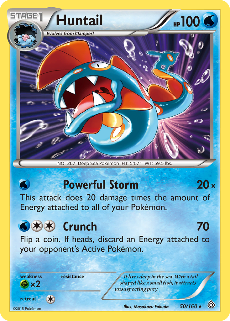 Huntail (50/160) [XY: Primal Clash] | Tables and Towers