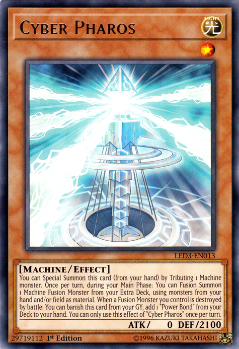 Cyber Pharos [LED3-EN013] Rare | Tables and Towers