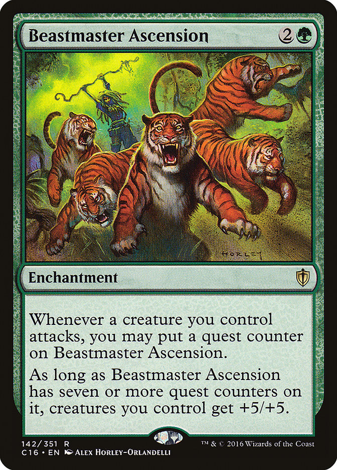 Beastmaster Ascension [Commander 2016] | Tables and Towers