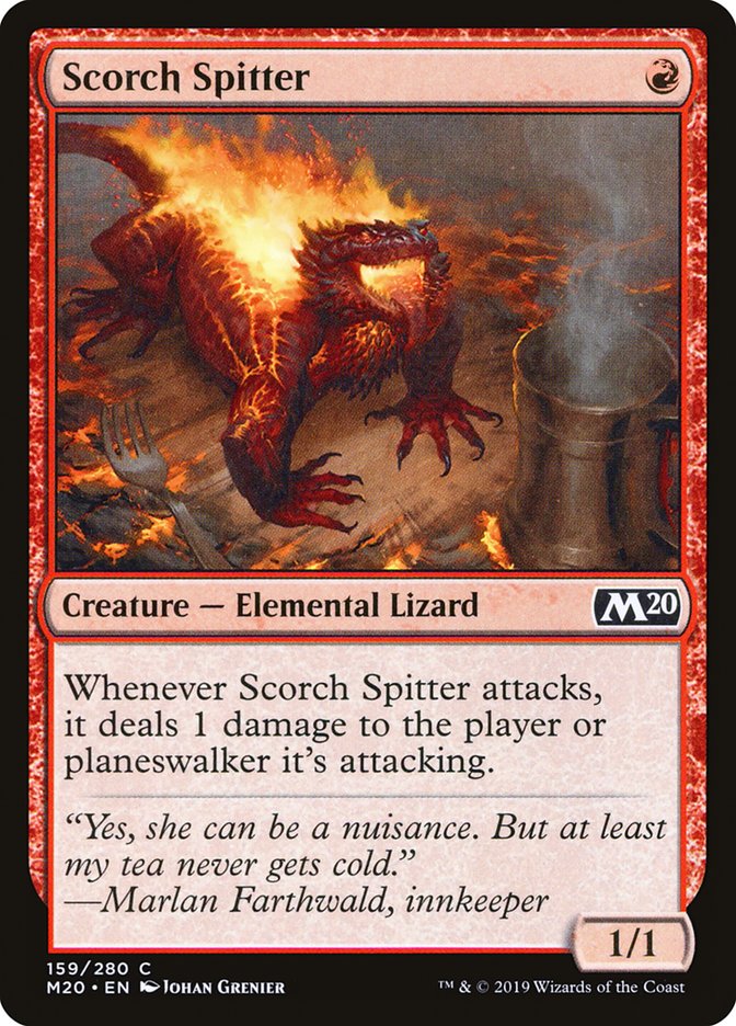 Scorch Spitter [Core Set 2020] | Tables and Towers