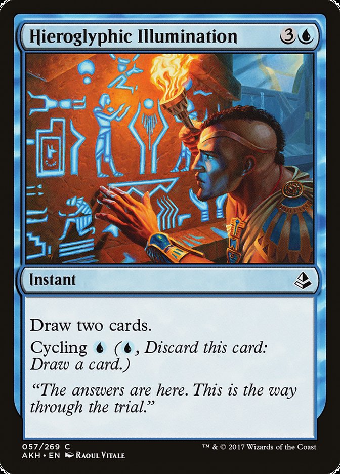 Hieroglyphic Illumination [Amonkhet] | Tables and Towers