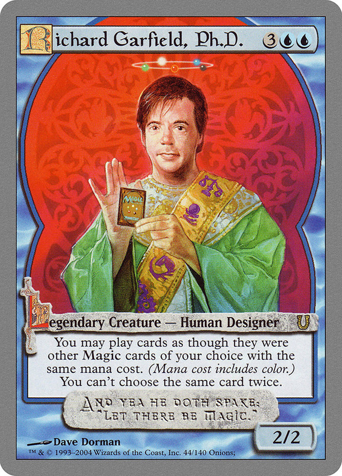 Richard Garfield, Ph.D. [Unhinged] | Tables and Towers