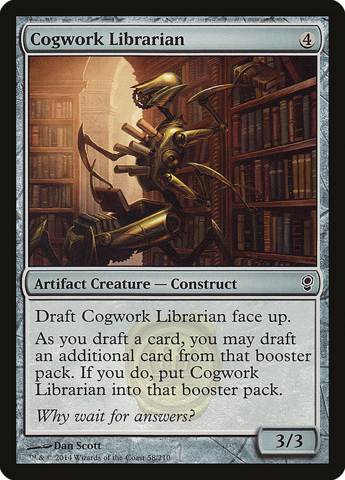 Cogwork Librarian [Conspiracy] | Tables and Towers