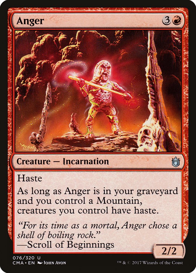 Anger [Commander Anthology] | Tables and Towers