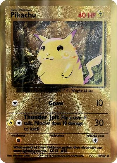 Pikachu (58/102) (Celebrations Metal Card) [Celebrations: 25th Anniversary] | Tables and Towers