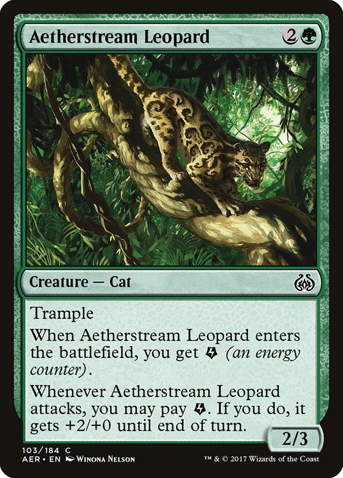 Aetherstream Leopard [Aether Revolt] | Tables and Towers