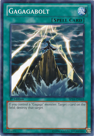 Gagagabolt [SP14-EN033] Starfoil Rare | Tables and Towers