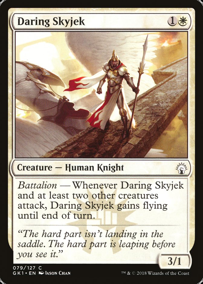 Daring Skyjek [Guilds of Ravnica Guild Kit] | Tables and Towers