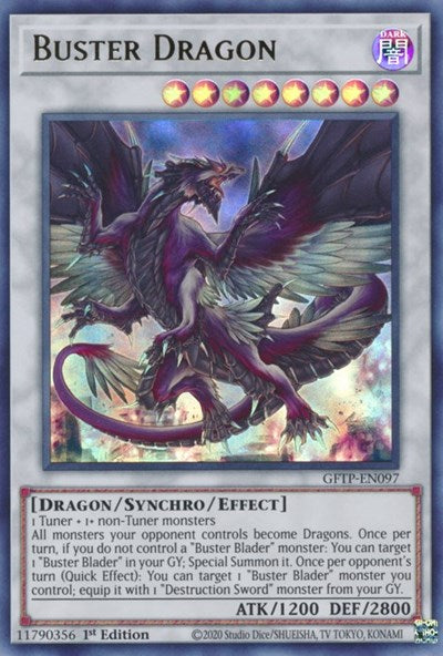 Buster Dragon [GFTP-EN097] Ultra Rare | Tables and Towers