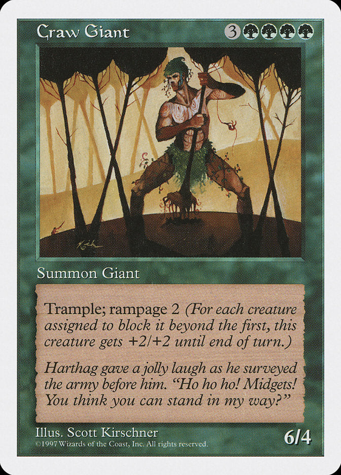 Craw Giant [Fifth Edition] | Tables and Towers