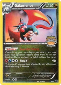 Salamence (8/20) (Regional Championship Promo Staff) [Black & White: Dragon Vault] | Tables and Towers