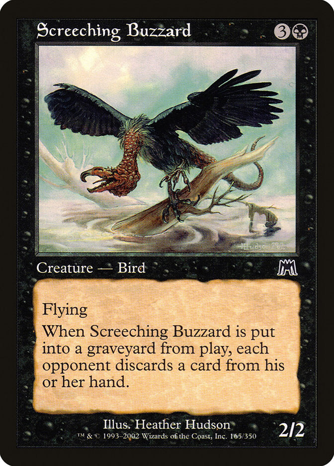 Screeching Buzzard [Onslaught] | Tables and Towers