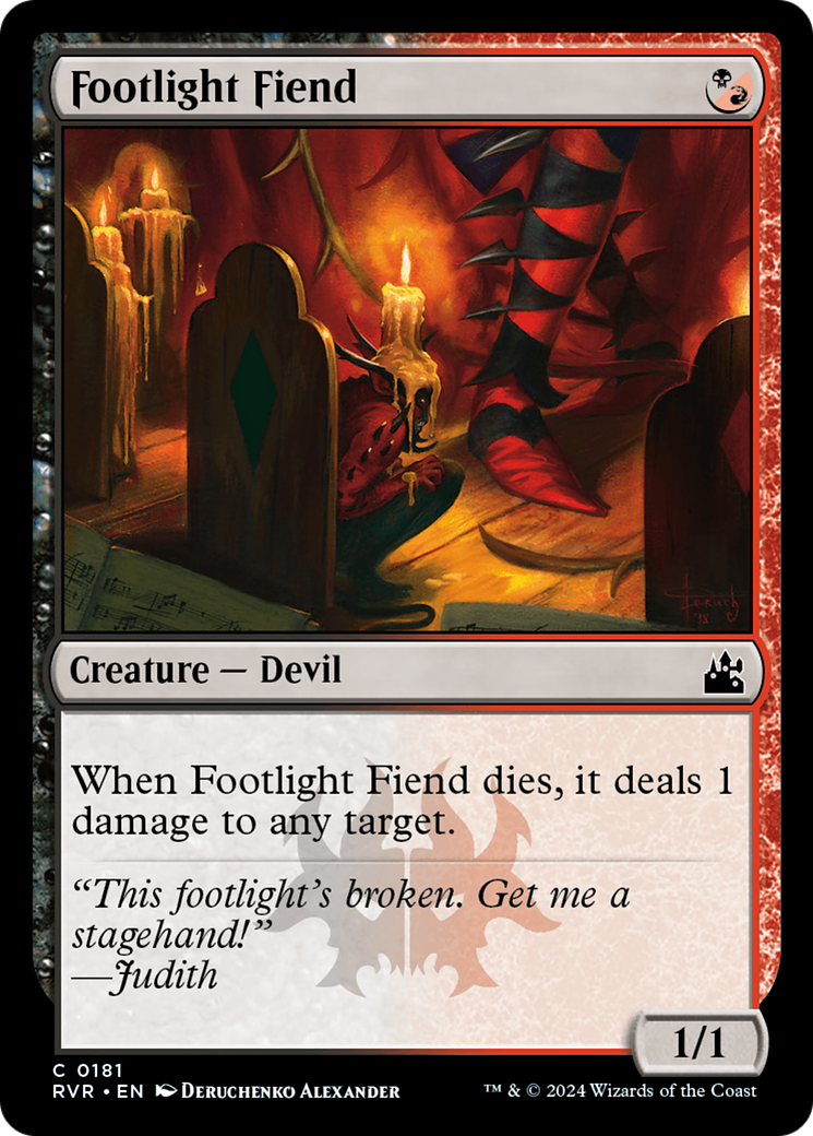 Footlight Fiend [Ravnica Remastered] | Tables and Towers