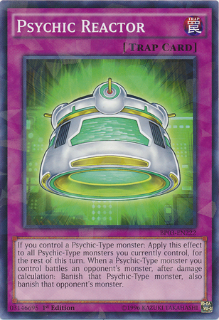 Psychic Reactor [BP03-EN222] Shatterfoil Rare | Tables and Towers