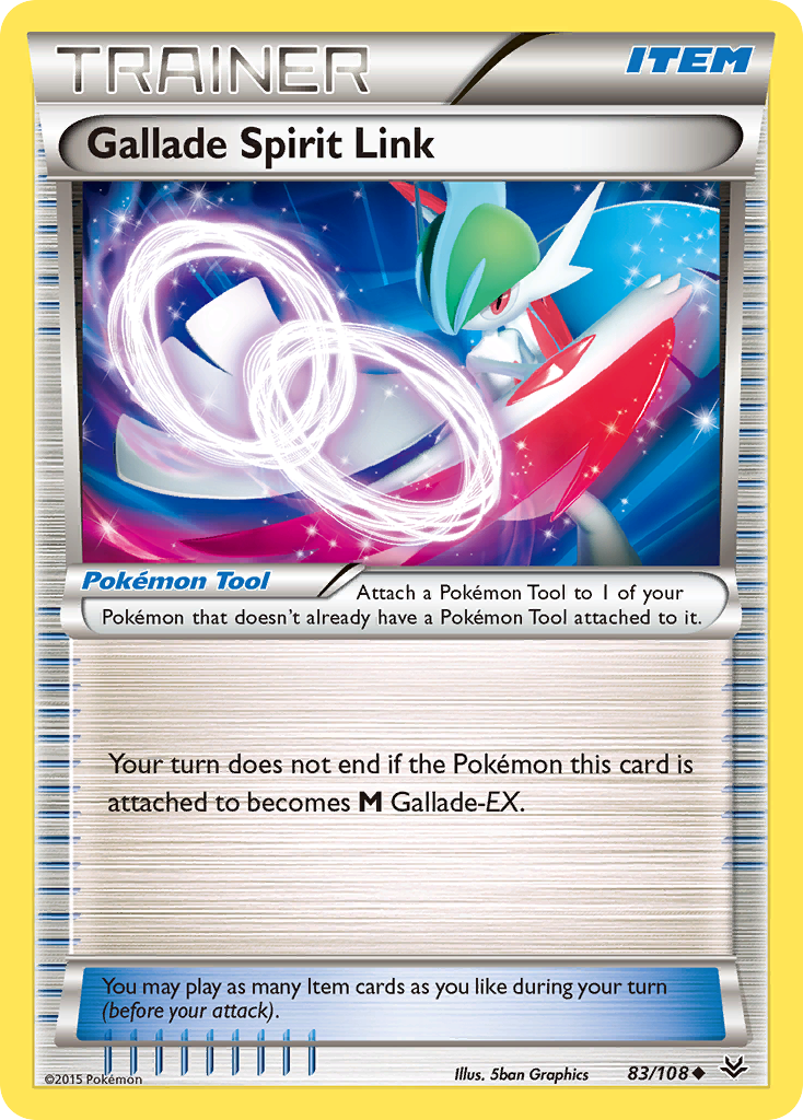 Gallade Spirit Link (83/108) [XY: Roaring Skies] | Tables and Towers