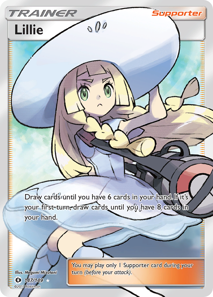 Lillie (147/149) [Sun & Moon: Base Set] | Tables and Towers