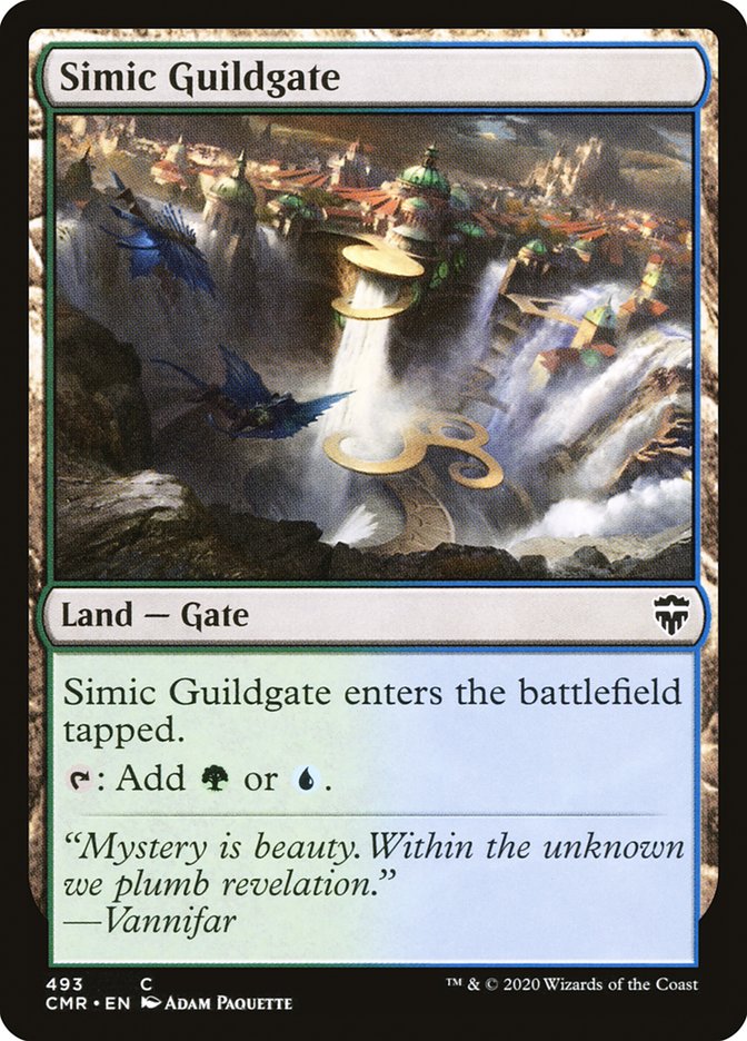 Simic Guildgate [Commander Legends] | Tables and Towers