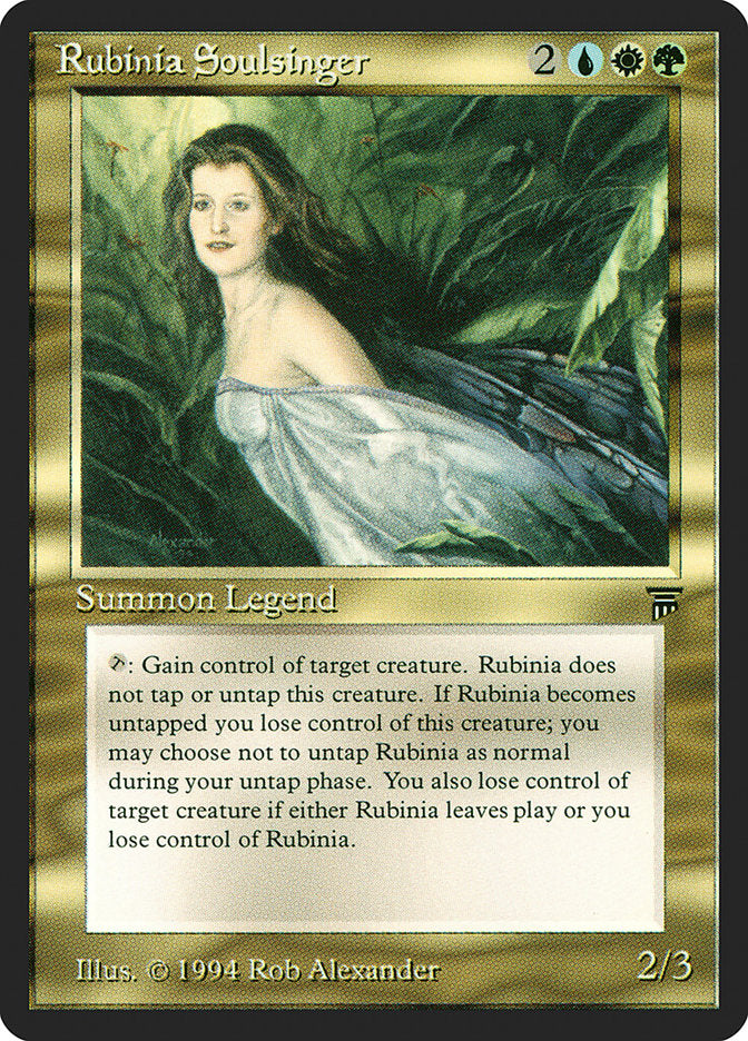 Rubinia Soulsinger [Legends] | Tables and Towers