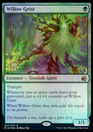 Willow Geist [Innistrad: Midnight Hunt Prerelease Promos] | Tables and Towers