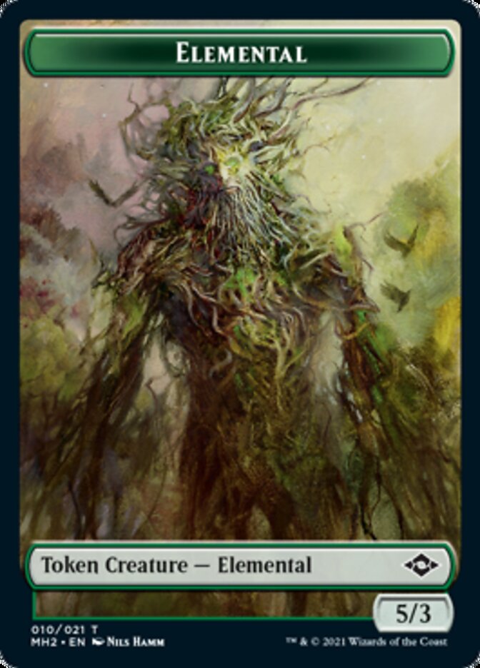 Elemental // Food (18) Double-Sided Token [Modern Horizons 2 Tokens] | Tables and Towers