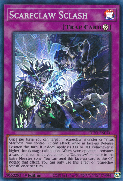 Scareclaw Sclash [DIFO-EN074] Super Rare | Tables and Towers