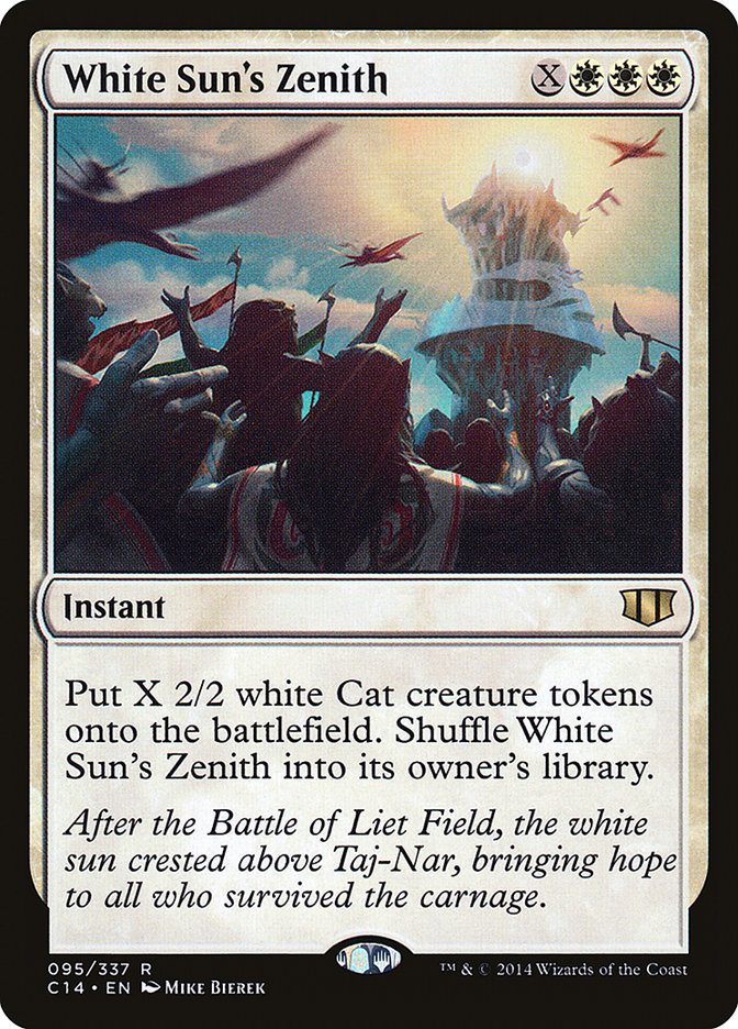 White Sun's Zenith [Commander 2014] | Tables and Towers