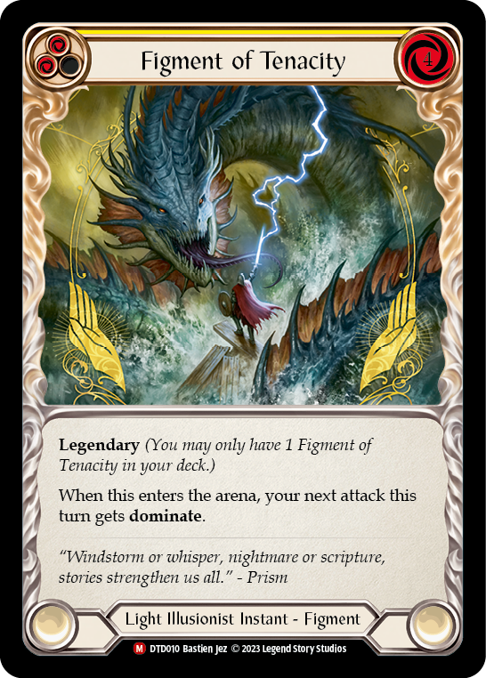 Figment of Tenacity // Metis, Archangel of Tenacity [DTD010] (Dusk Till Dawn) | Tables and Towers