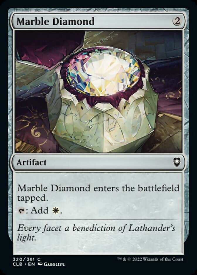 Marble Diamond [Commander Legends: Battle for Baldur's Gate] | Tables and Towers