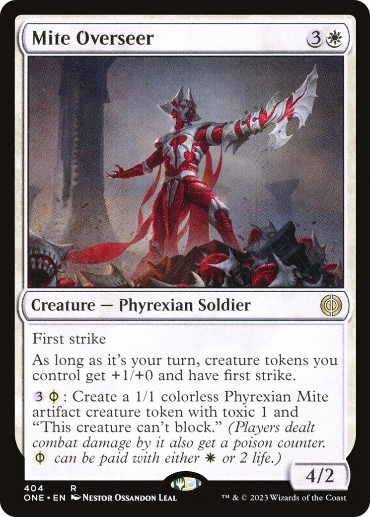 Mite Overseer [Phyrexia: All Will Be One] | Tables and Towers