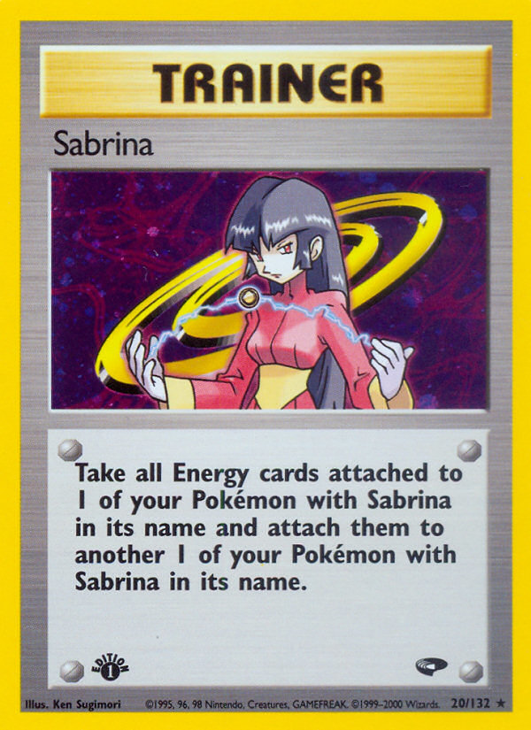 Sabrina (20/132) [Gym Challenge 1st Edition] | Tables and Towers