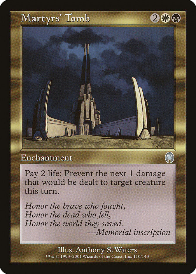 Martyrs' Tomb [Apocalypse] | Tables and Towers