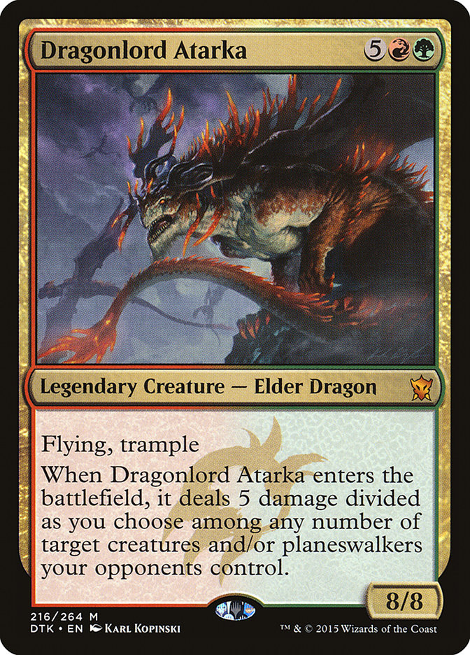 Dragonlord Atarka [Dragons of Tarkir] | Tables and Towers