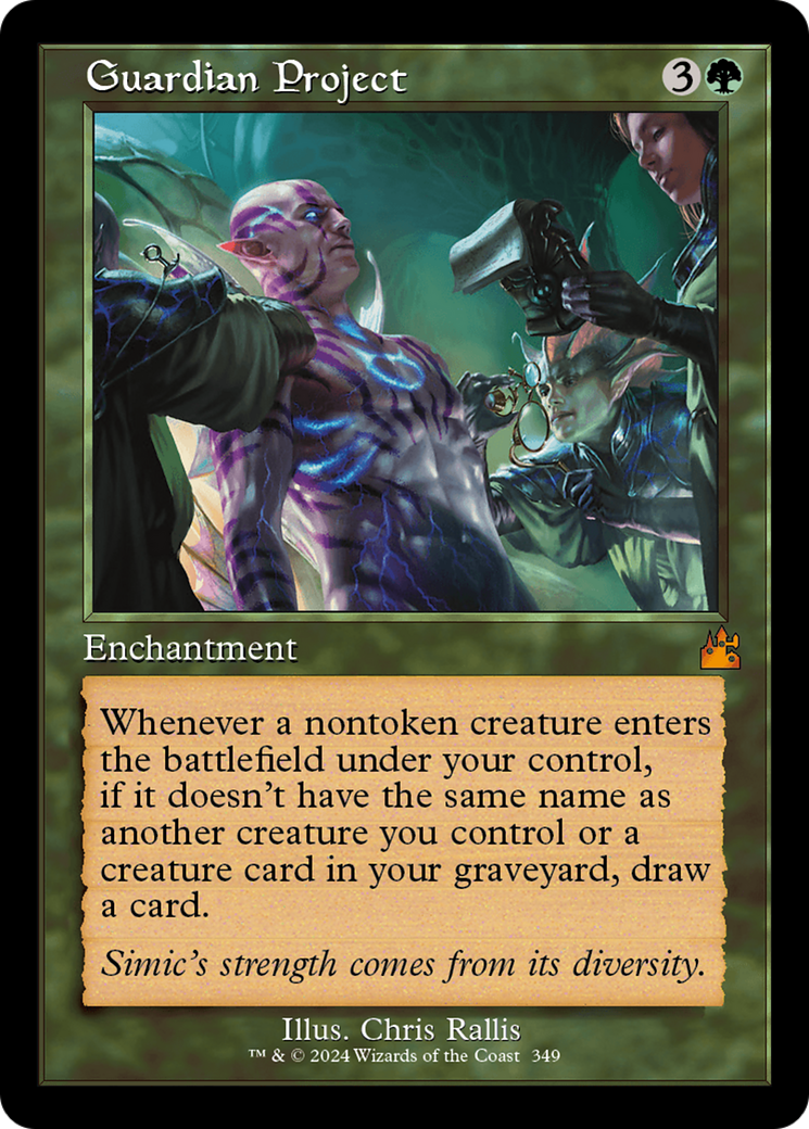 Guardian Project (Retro Frame) [Ravnica Remastered] | Tables and Towers