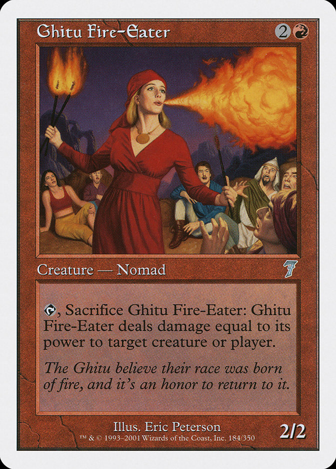 Ghitu Fire-Eater [Seventh Edition] | Tables and Towers