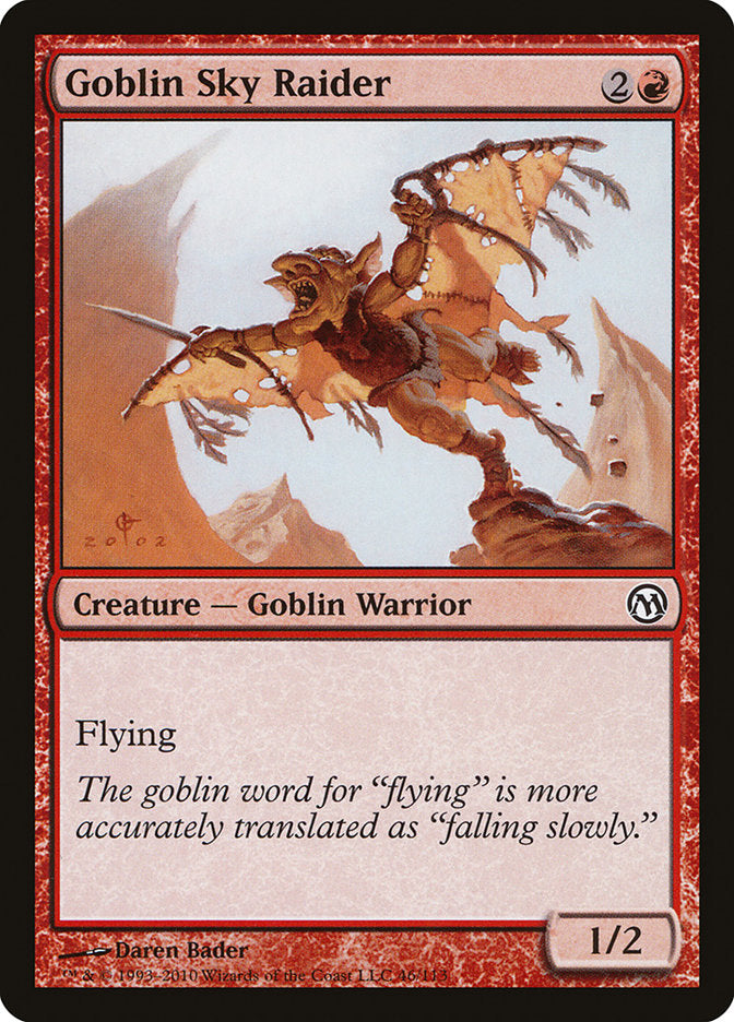 Goblin Sky Raider [Duels of the Planeswalkers] | Tables and Towers