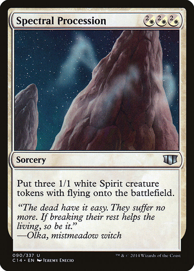 Spectral Procession [Commander 2014] | Tables and Towers