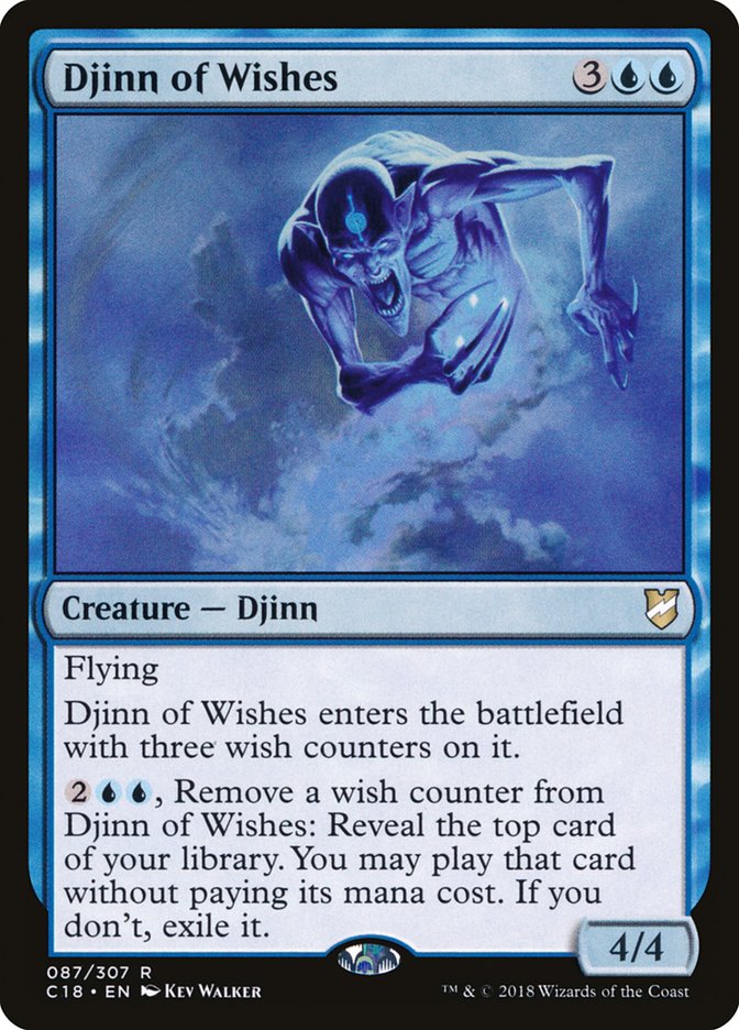 Djinn of Wishes [Commander 2018] | Tables and Towers