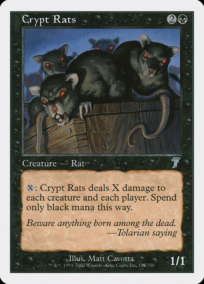 Crypt Rats [Seventh Edition] | Tables and Towers