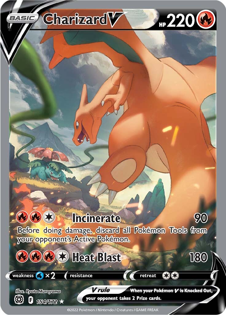 Charizard V (154/172) [Sword & Shield: Brilliant Stars] | Tables and Towers