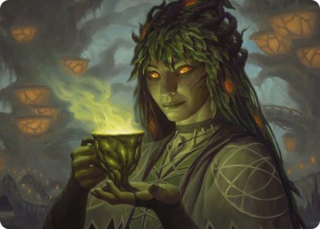 Dina, Soul Steeper Art Card [Strixhaven: School of Mages Art Series] | Tables and Towers