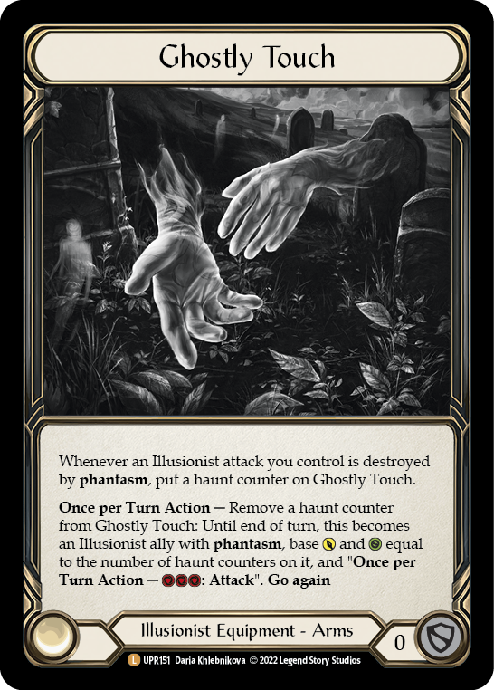 Ghostly Touch [UPR151] (Uprising)  Rainbow Foil | Tables and Towers