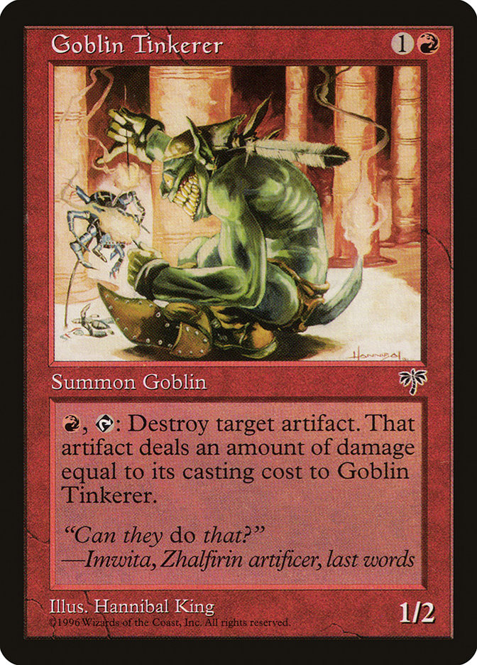 Goblin Tinkerer [Mirage] | Tables and Towers