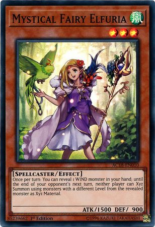 Mystical Fairy Elfuria [AC18-EN010] Super Rare | Tables and Towers