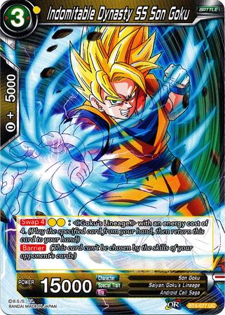 Indomitable Dynasty SS Son Goku (BT4-077) [Colossal Warfare] | Tables and Towers