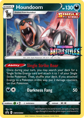 Houndoom (SWSH090) (Prerelease Promo) [Sword & Shield: Black Star Promos] | Tables and Towers