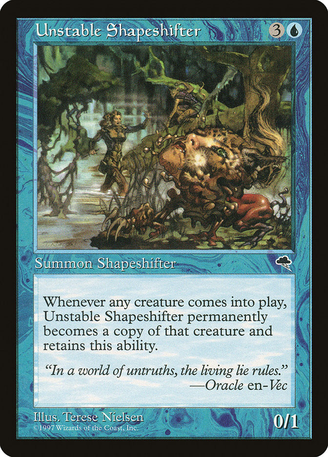 Unstable Shapeshifter [Tempest] | Tables and Towers