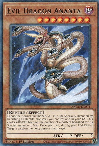 Evil Dragon Ananta (Rare) [ANGU-EN042] Rare | Tables and Towers